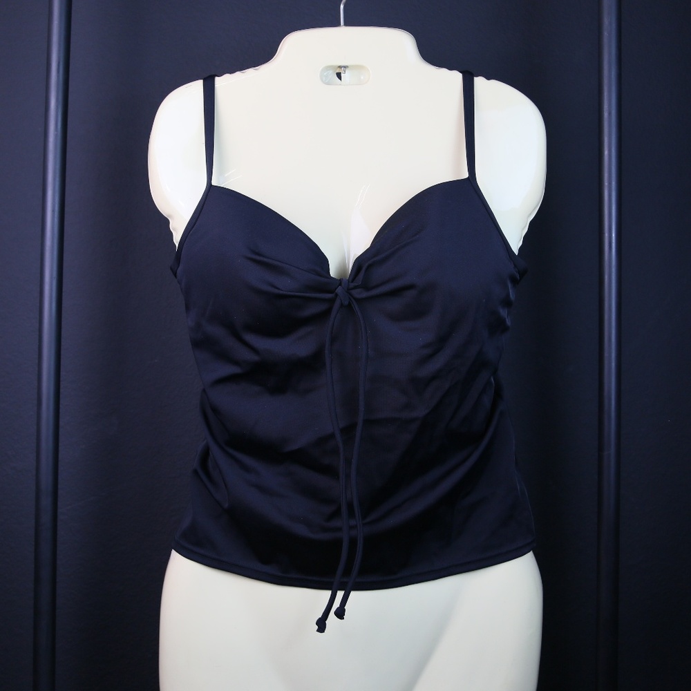 (New) Victoria Secret Black Bikini Tank Size 32C